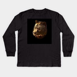 Brown bear Kids Long Sleeve T-Shirt